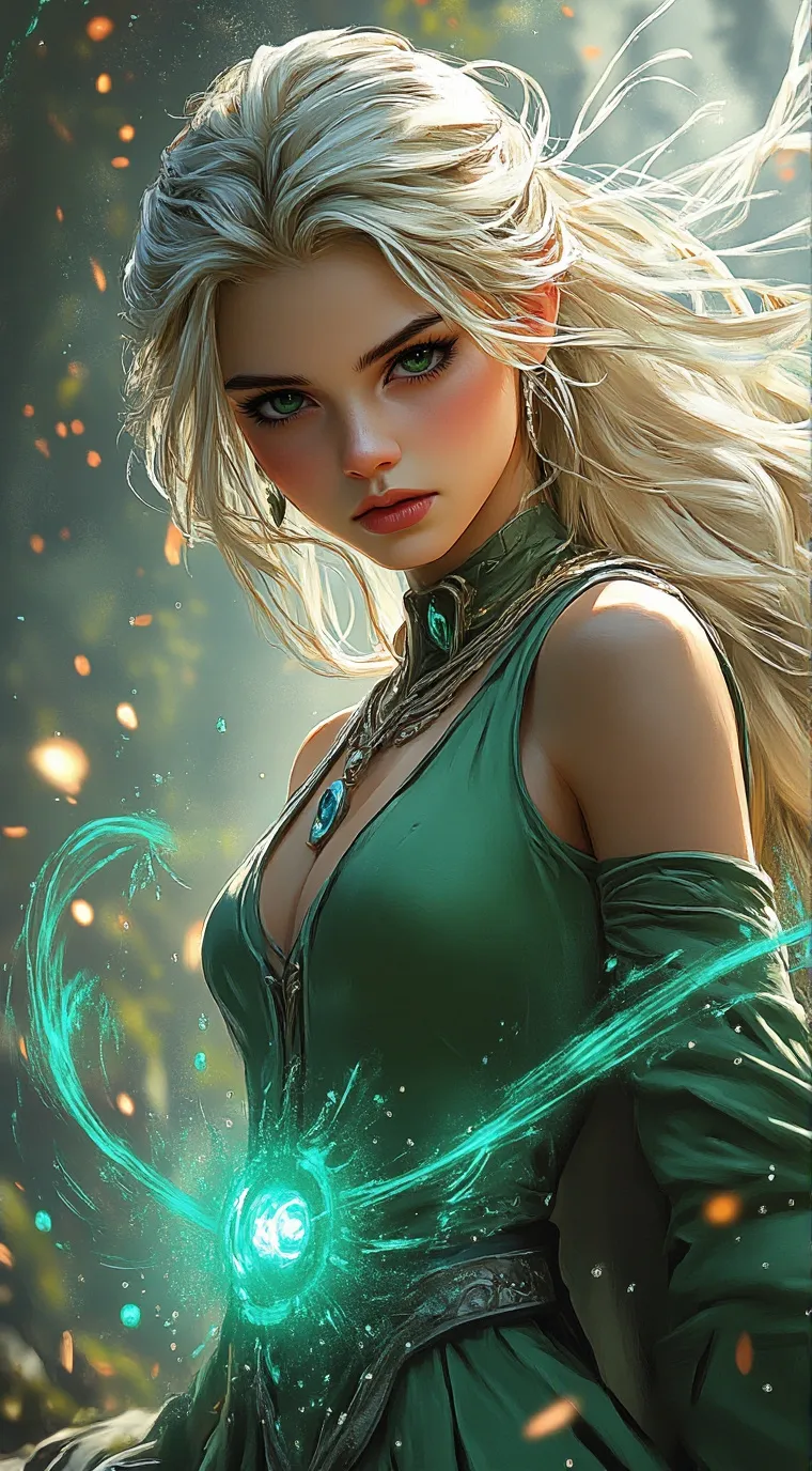 ai character: emily background