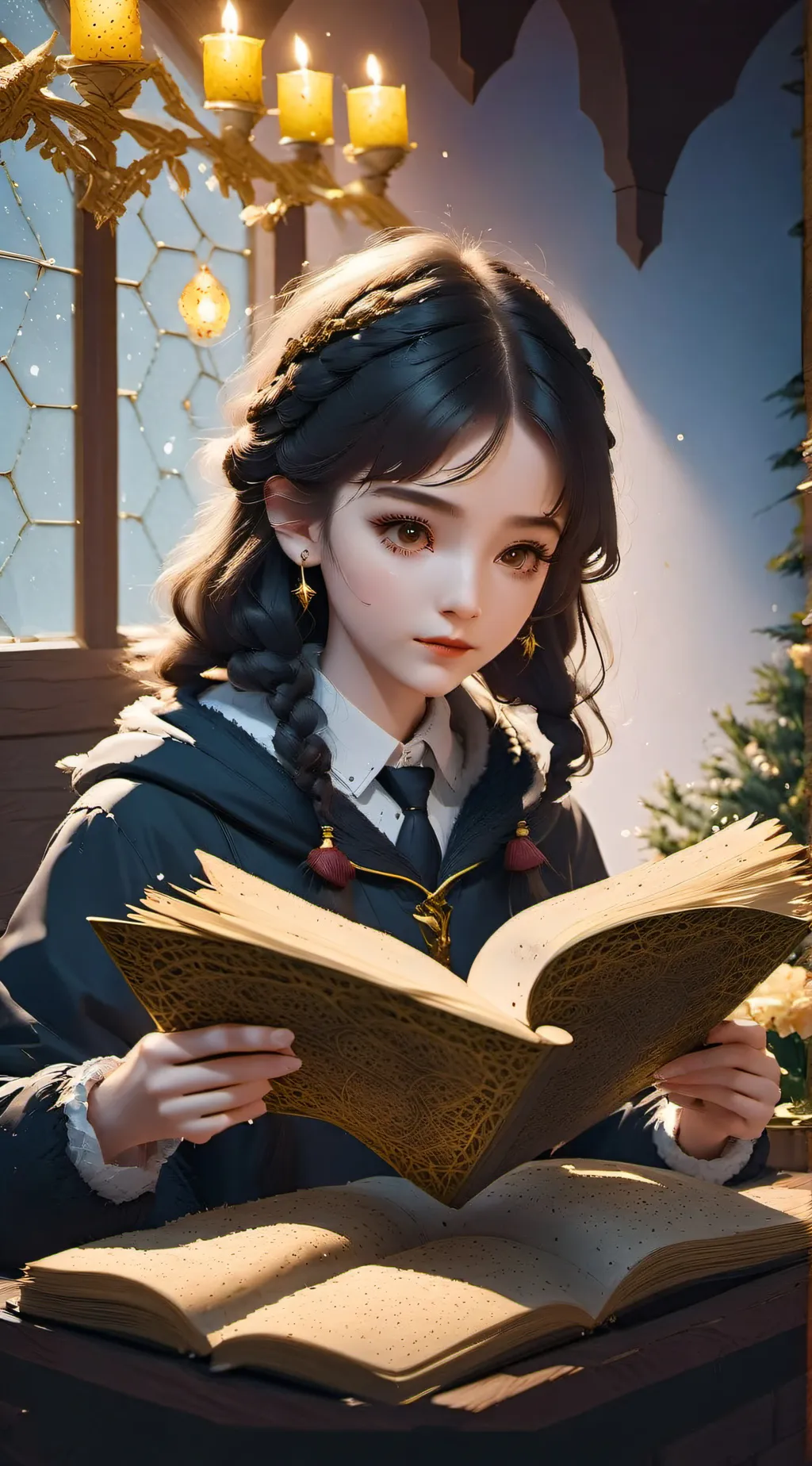 ai character: chamber of secrets background