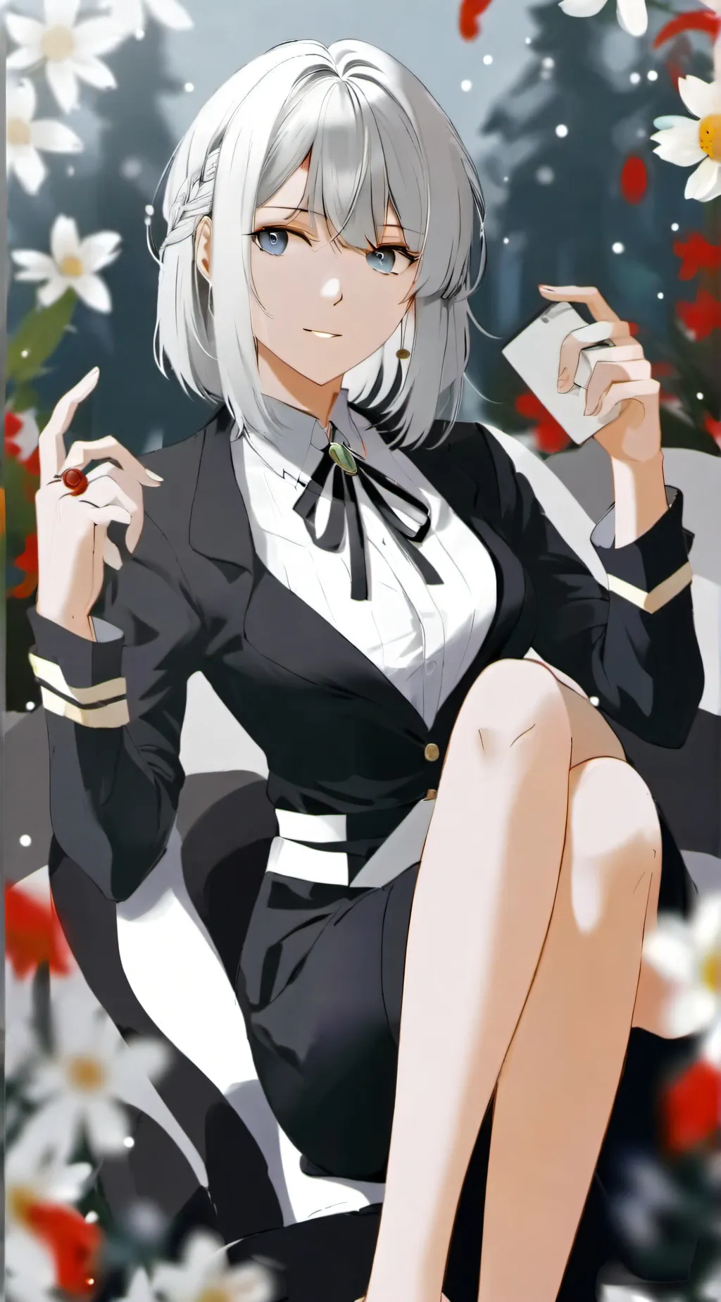 ai character: аня background