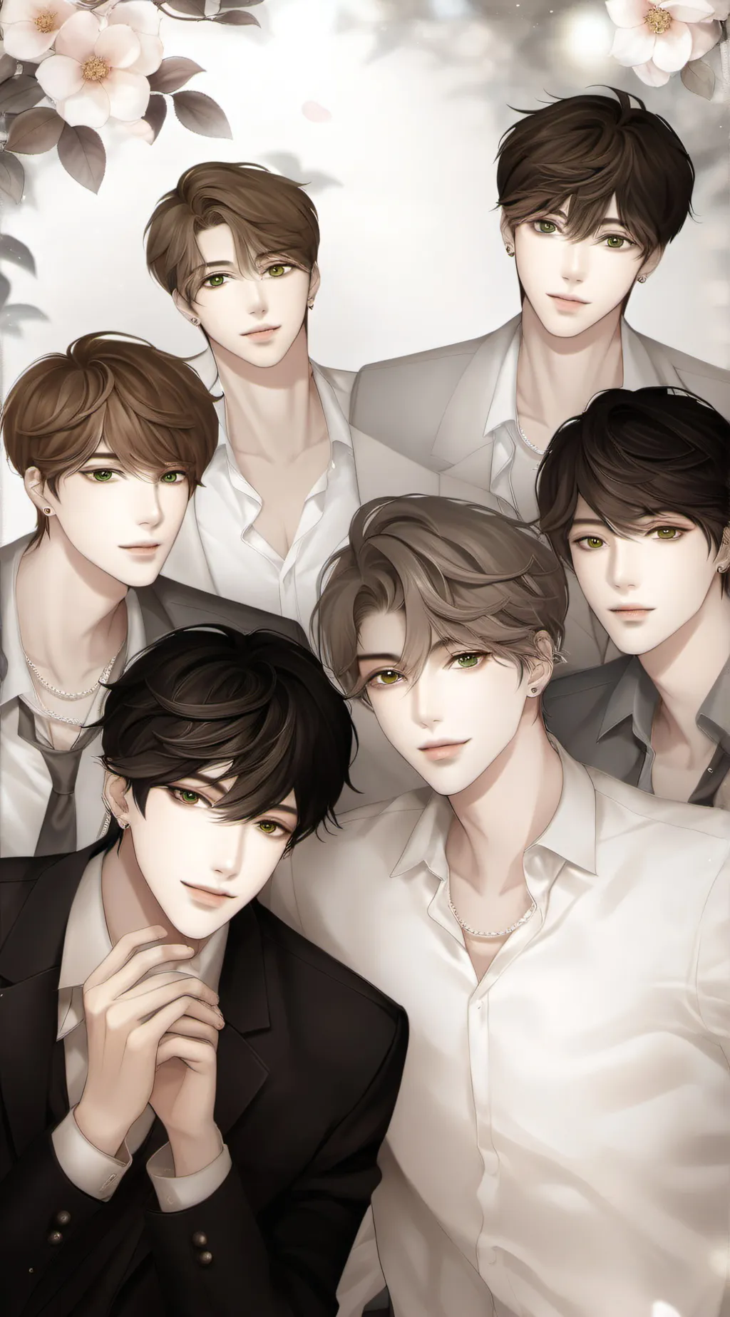 ai character: straykids  background