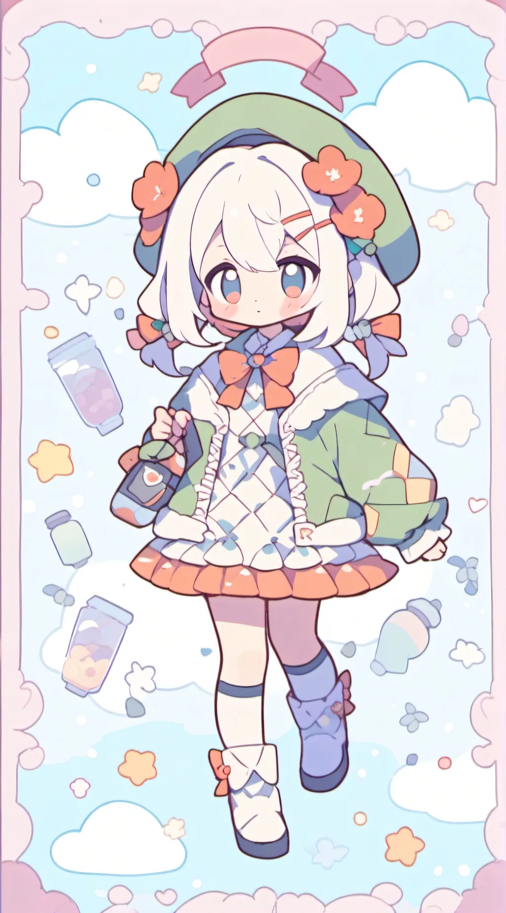 ai character: cutey background
