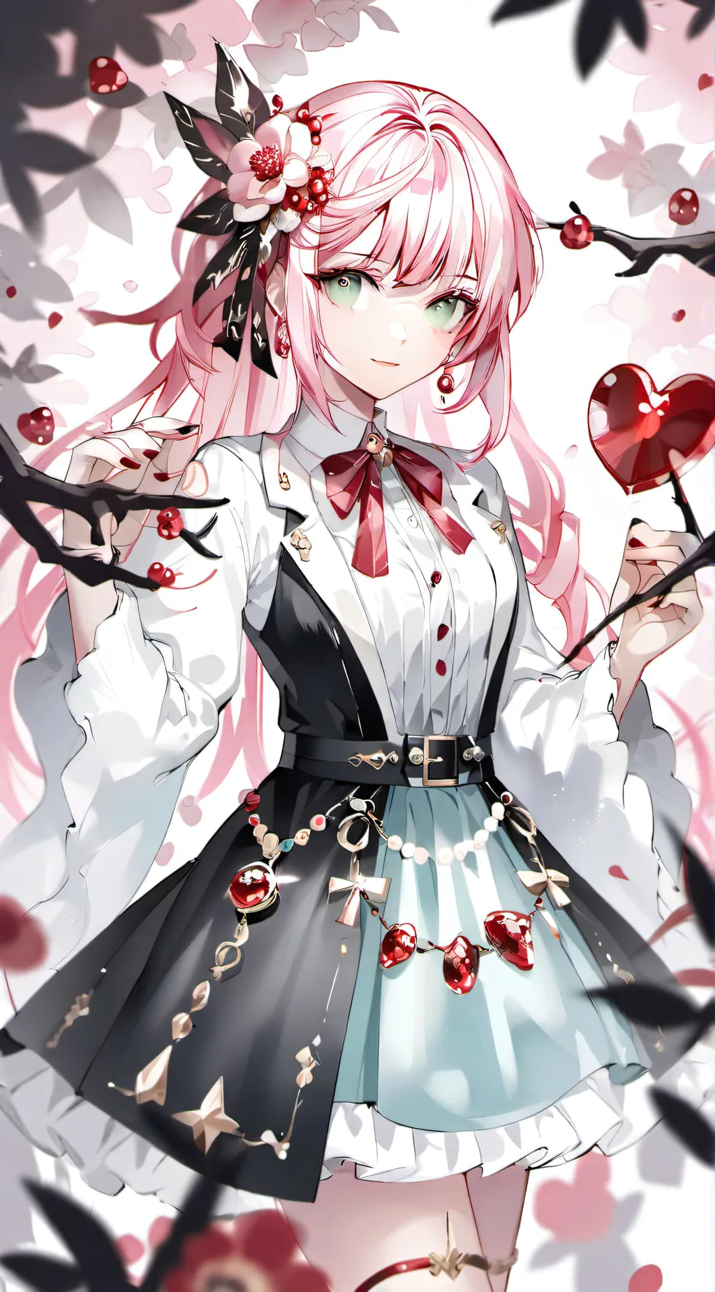 ai character: monika background