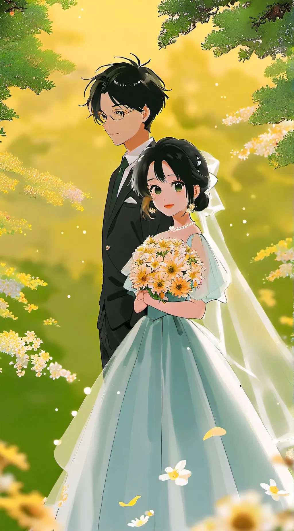 ai character: !MHA Prom! background