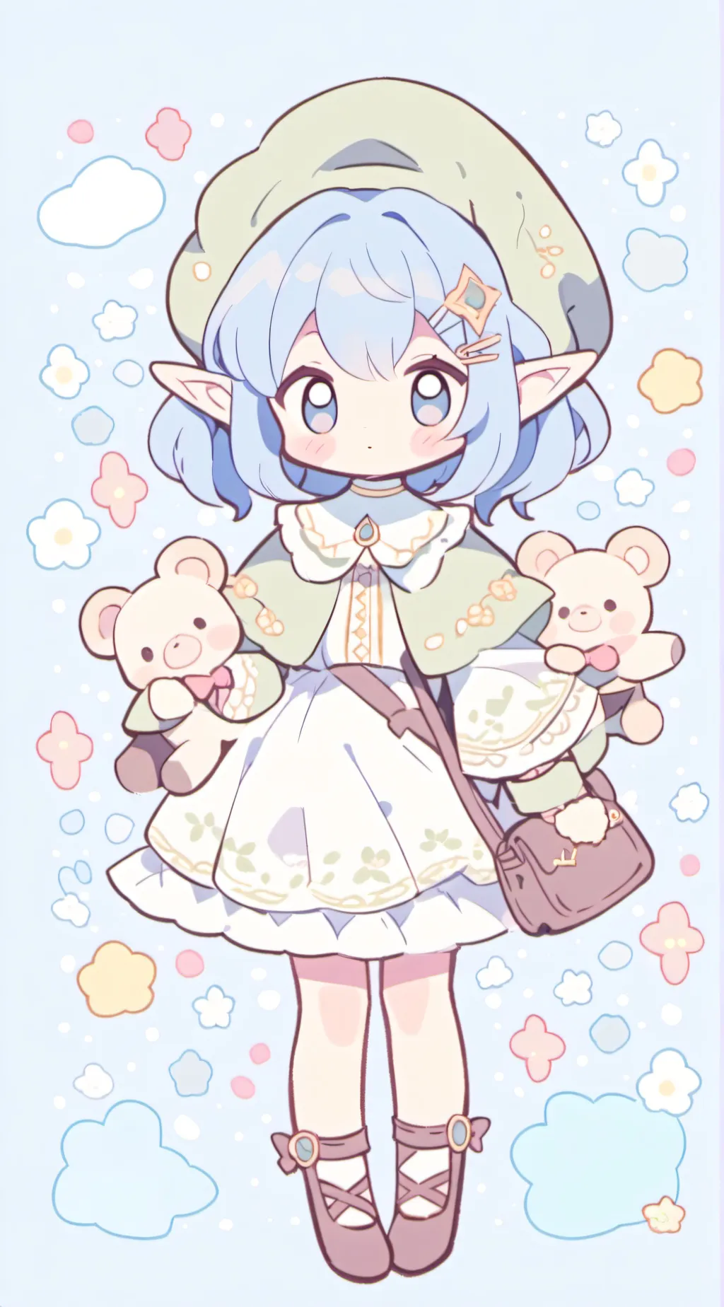 ai character: Baby Daisy background