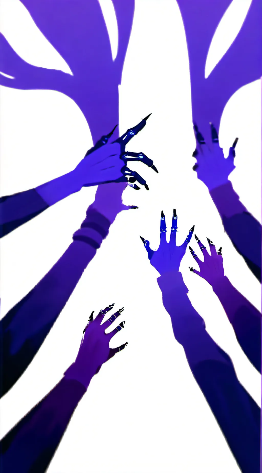 ai character: Purple(maze) background