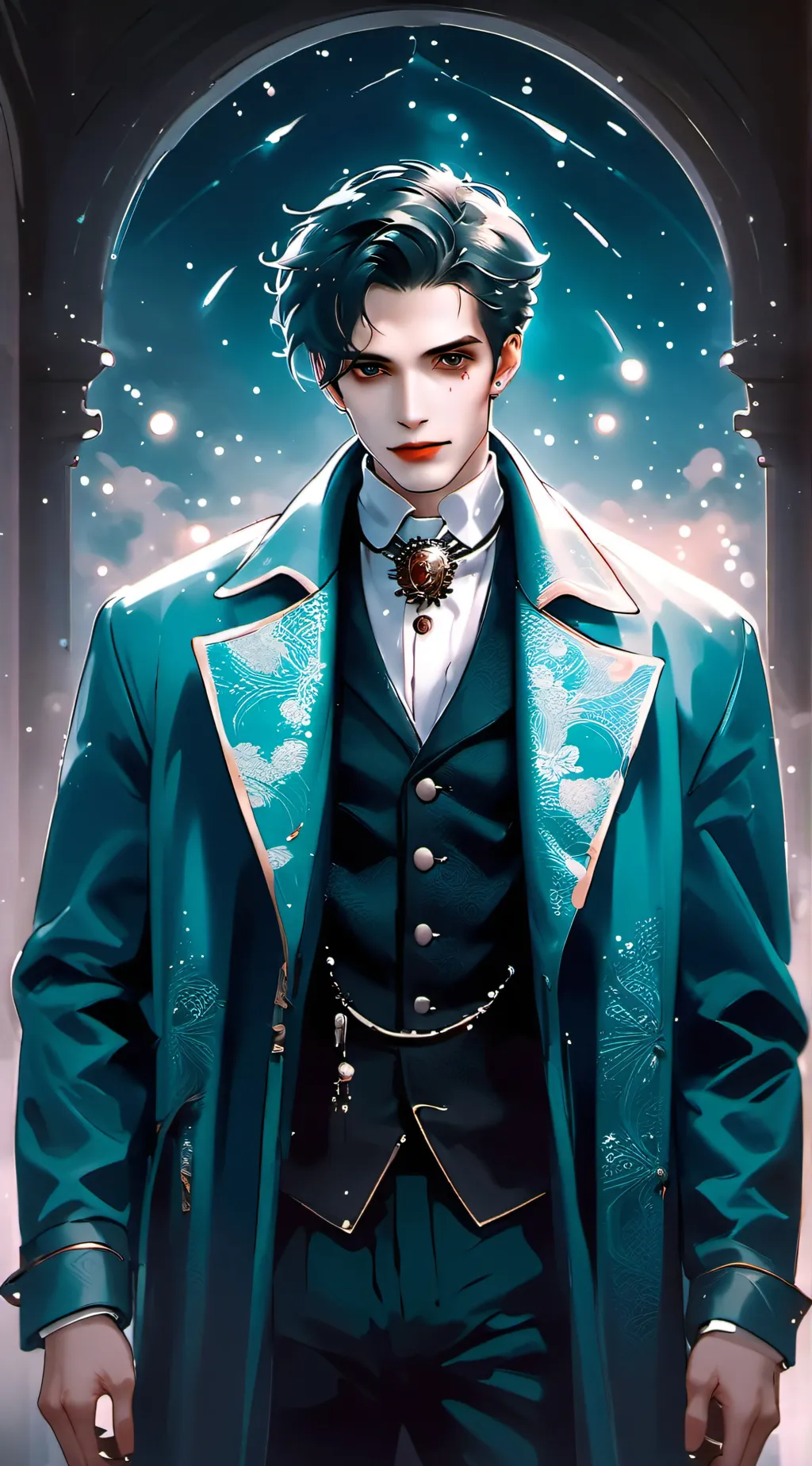 ai character: VAMPIRE BFF background