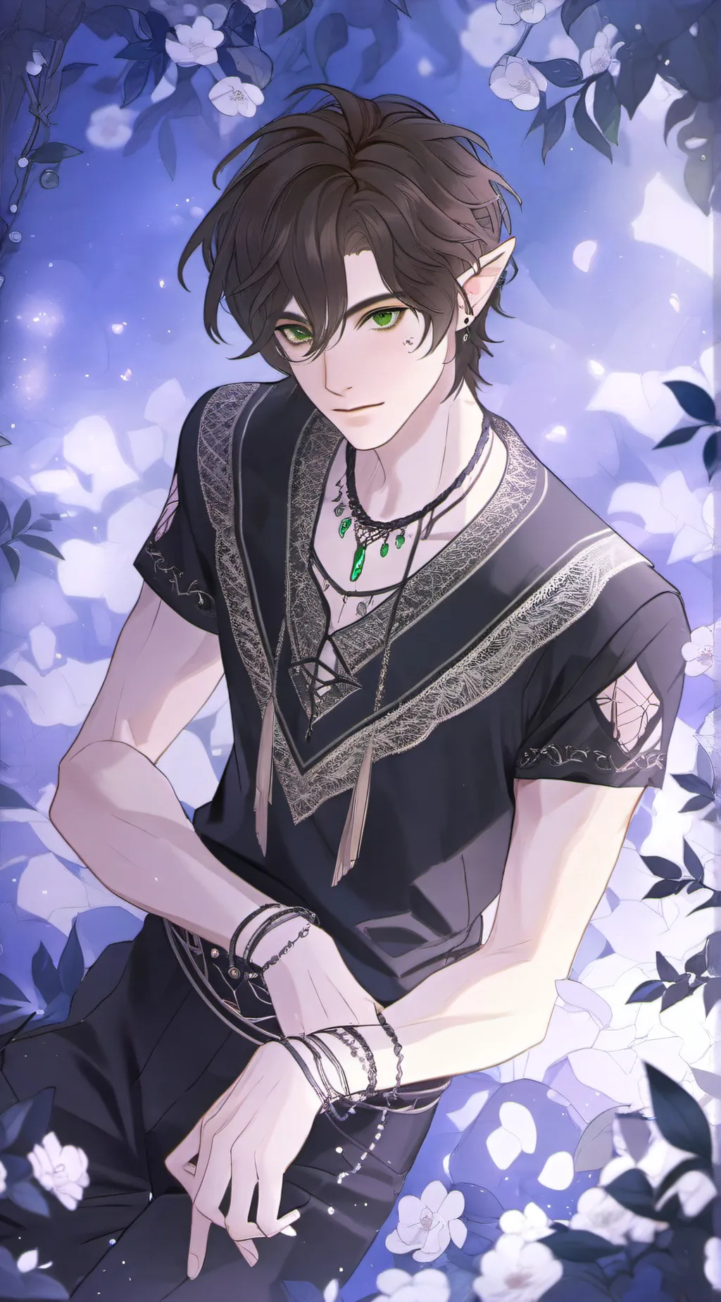 ai character: Рашер background