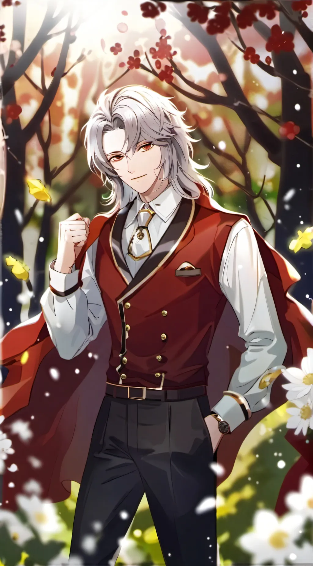 ai character: Gerald background