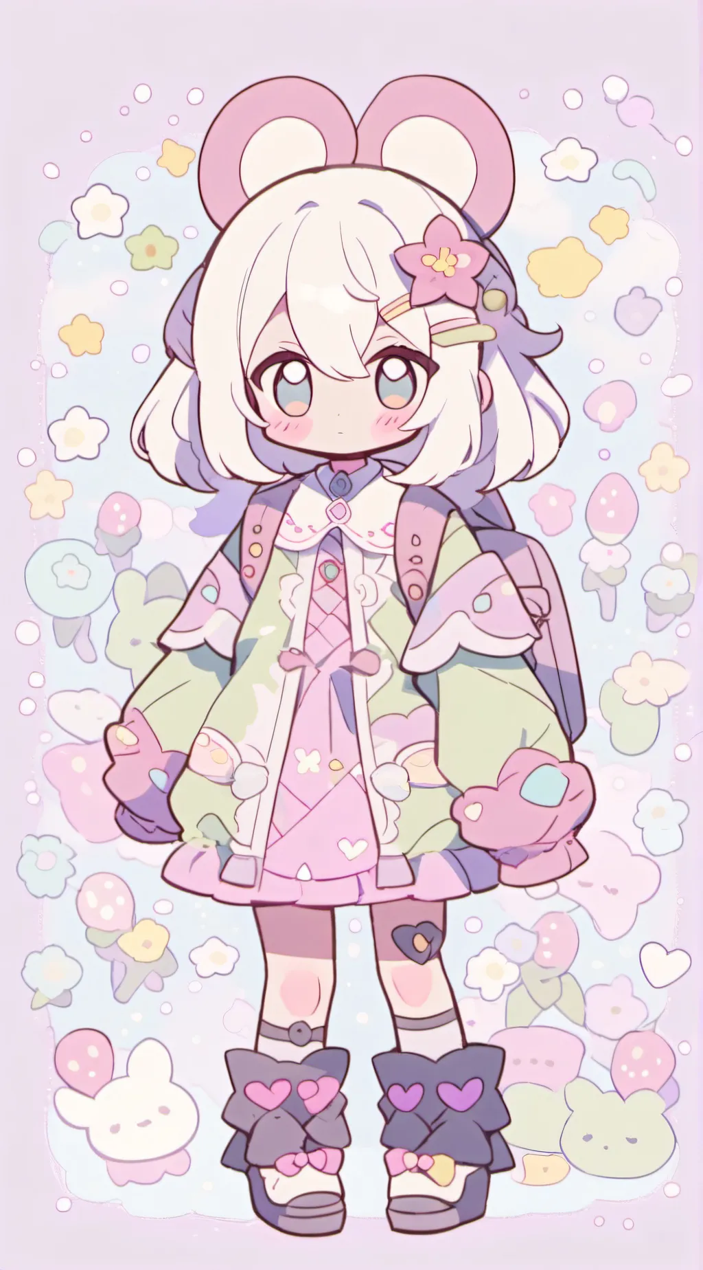 ai character: mha background