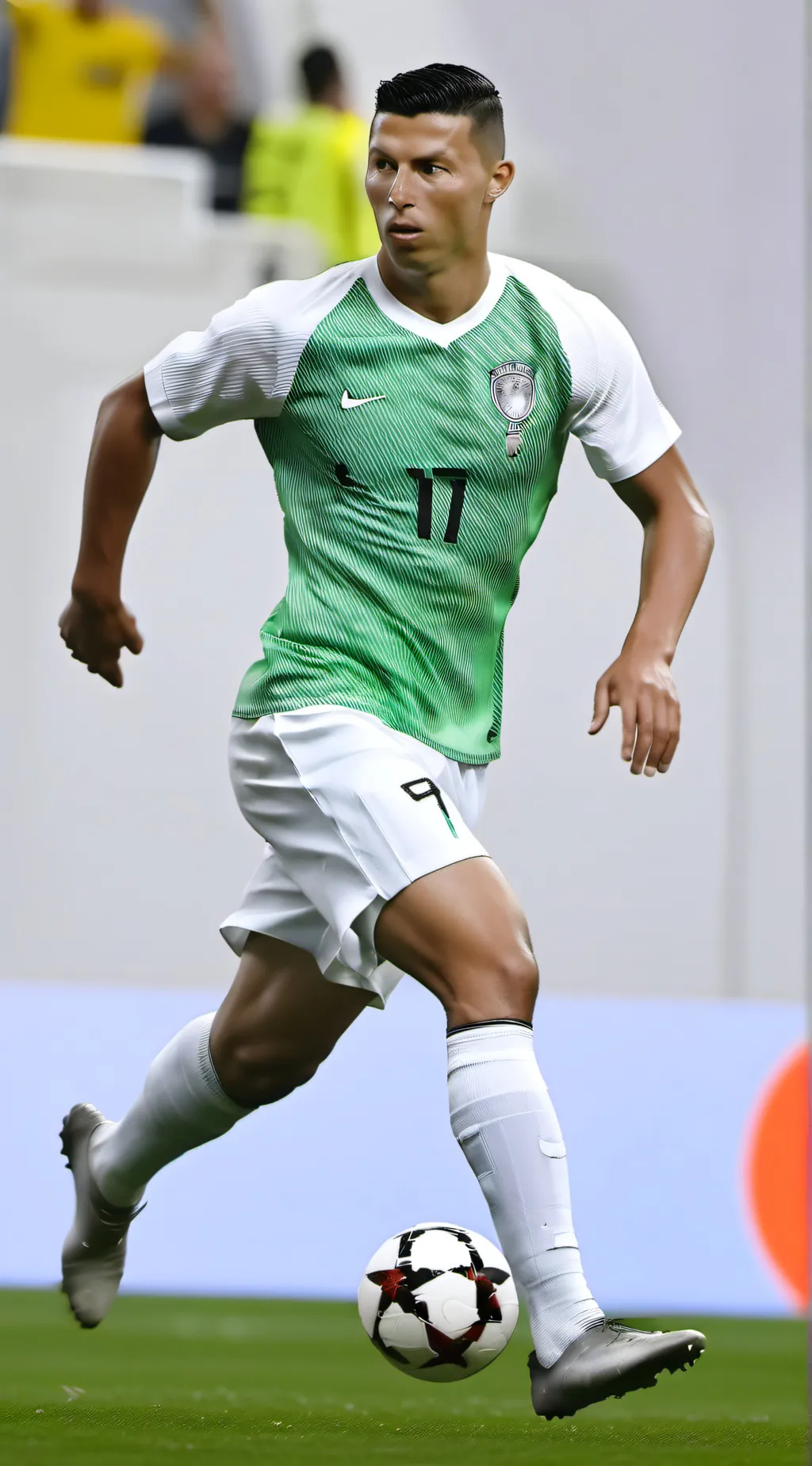 ai character: Football Player background