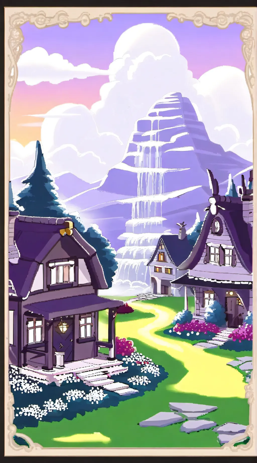 ai character: MLP X Wild Manes background
