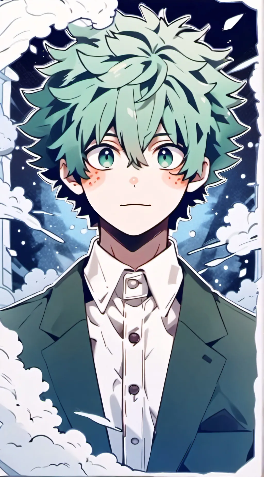 ai character: deku background