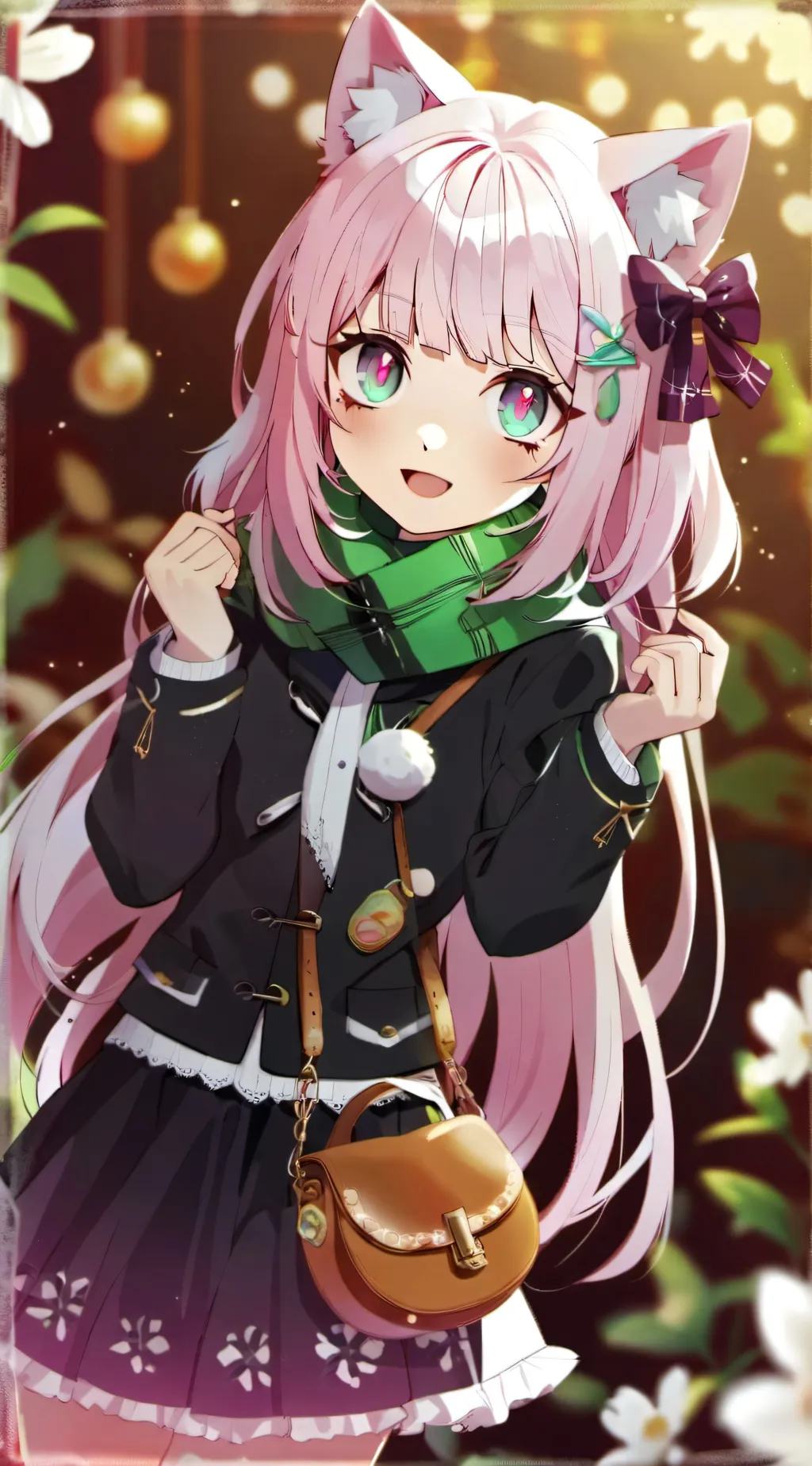 ai character: Nora  background