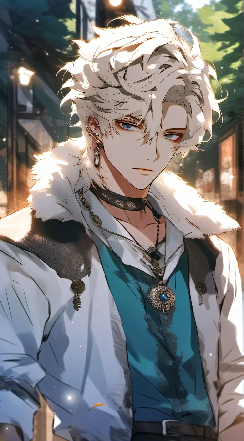 ai character: Daniel  background