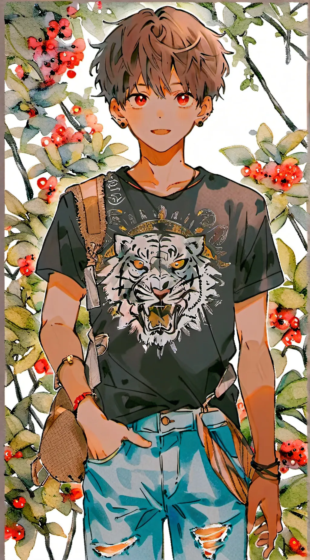 ai character: Bucky background