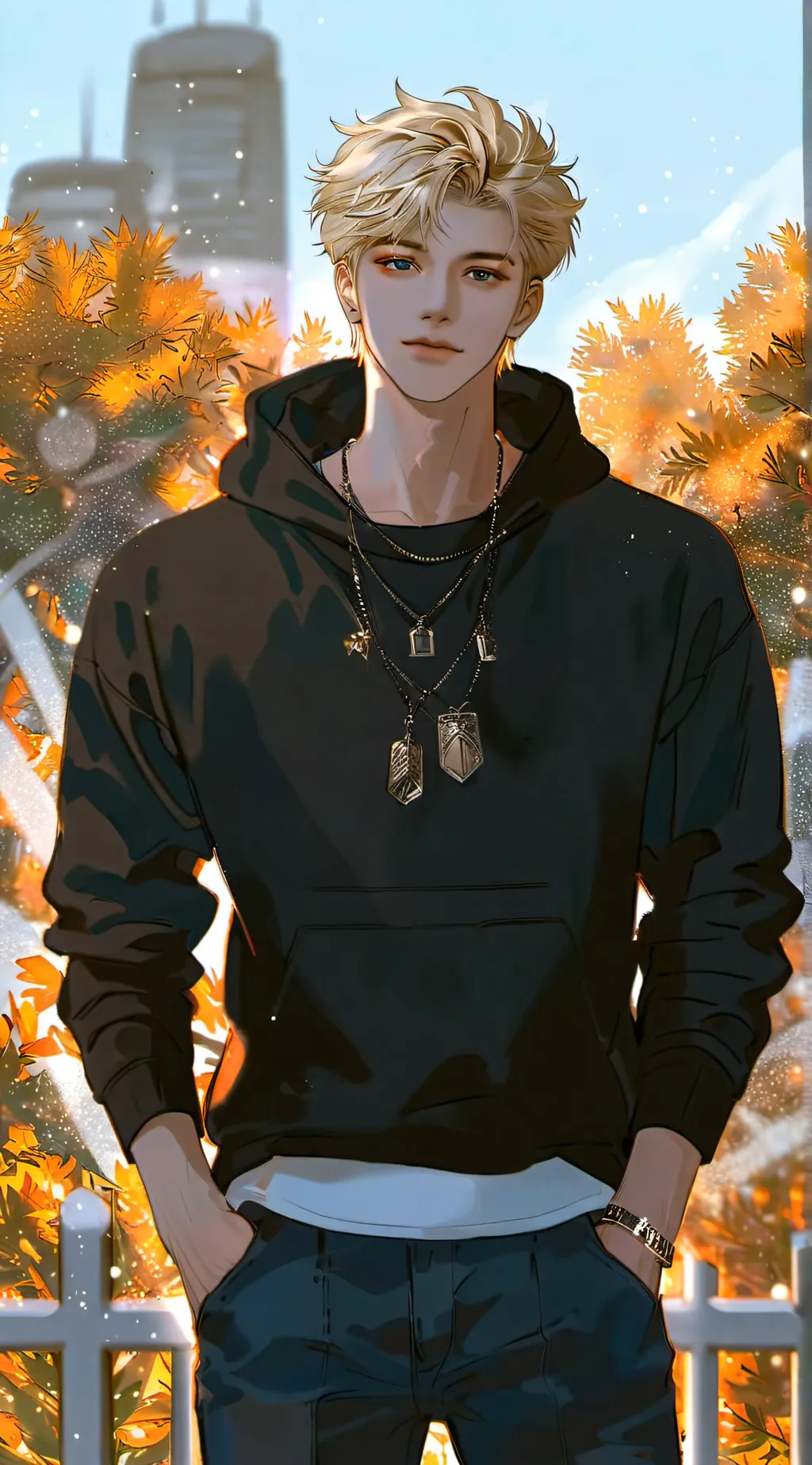 ai character: Aaron background