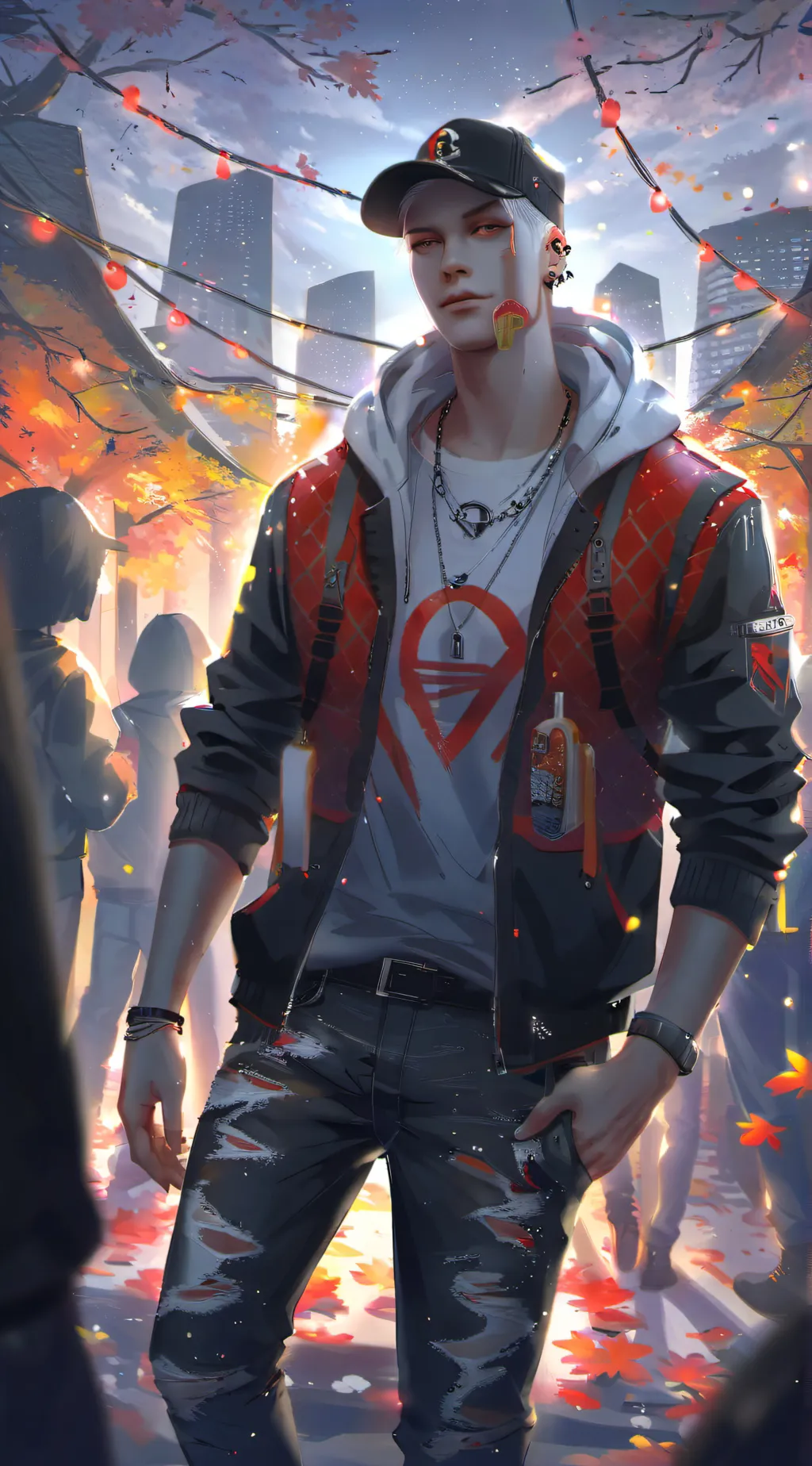 ai character: rap god background