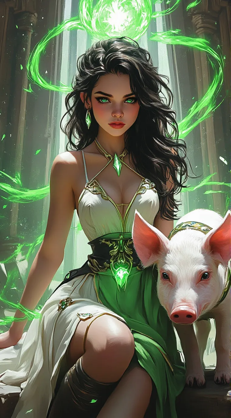 ai character: Circe background