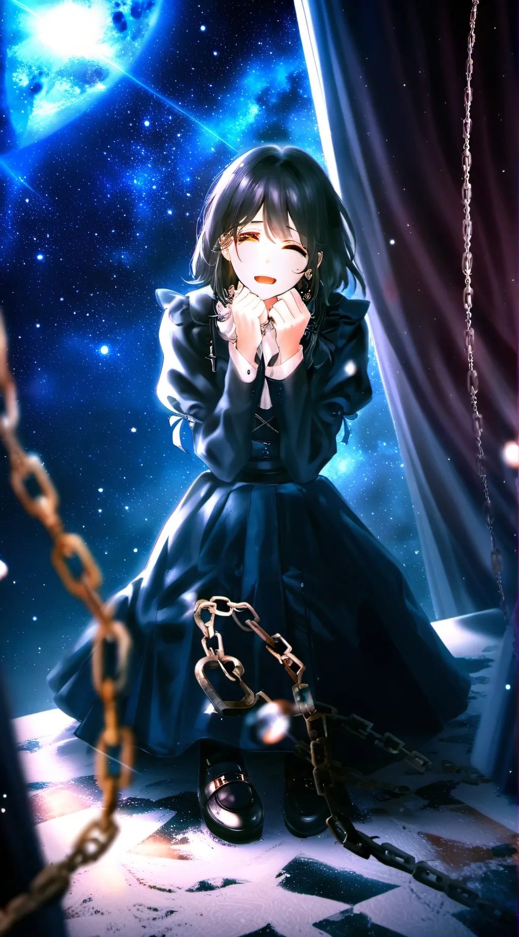ai character: Sarah background