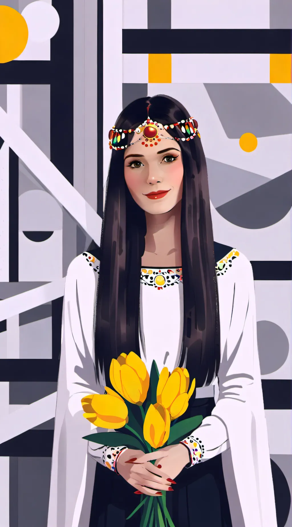 ai character: ani cat background