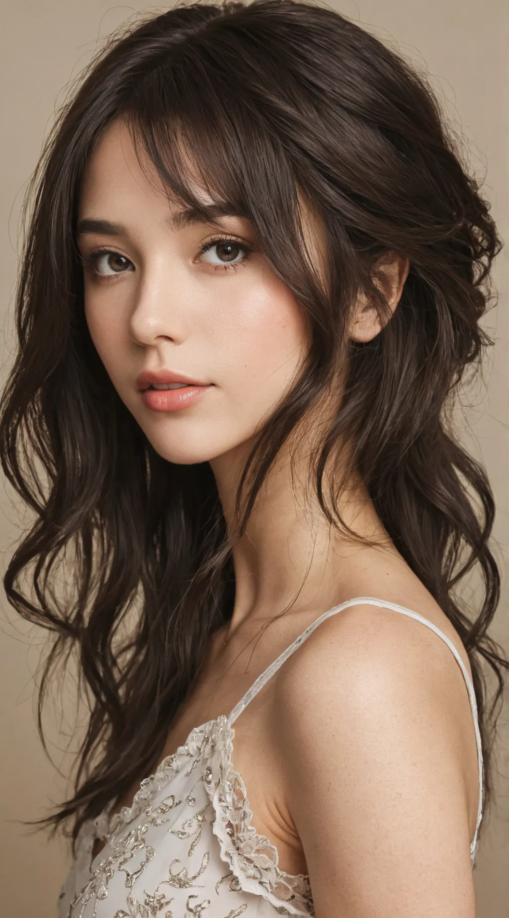 ai character: your GF ara  background