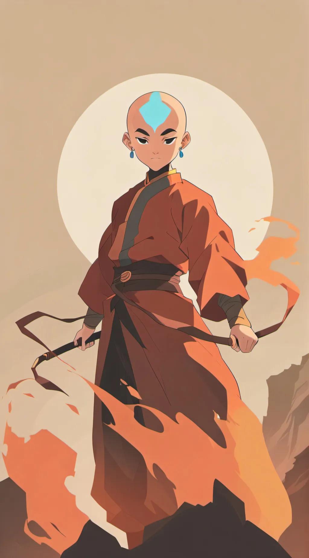 ai character: Avatar background