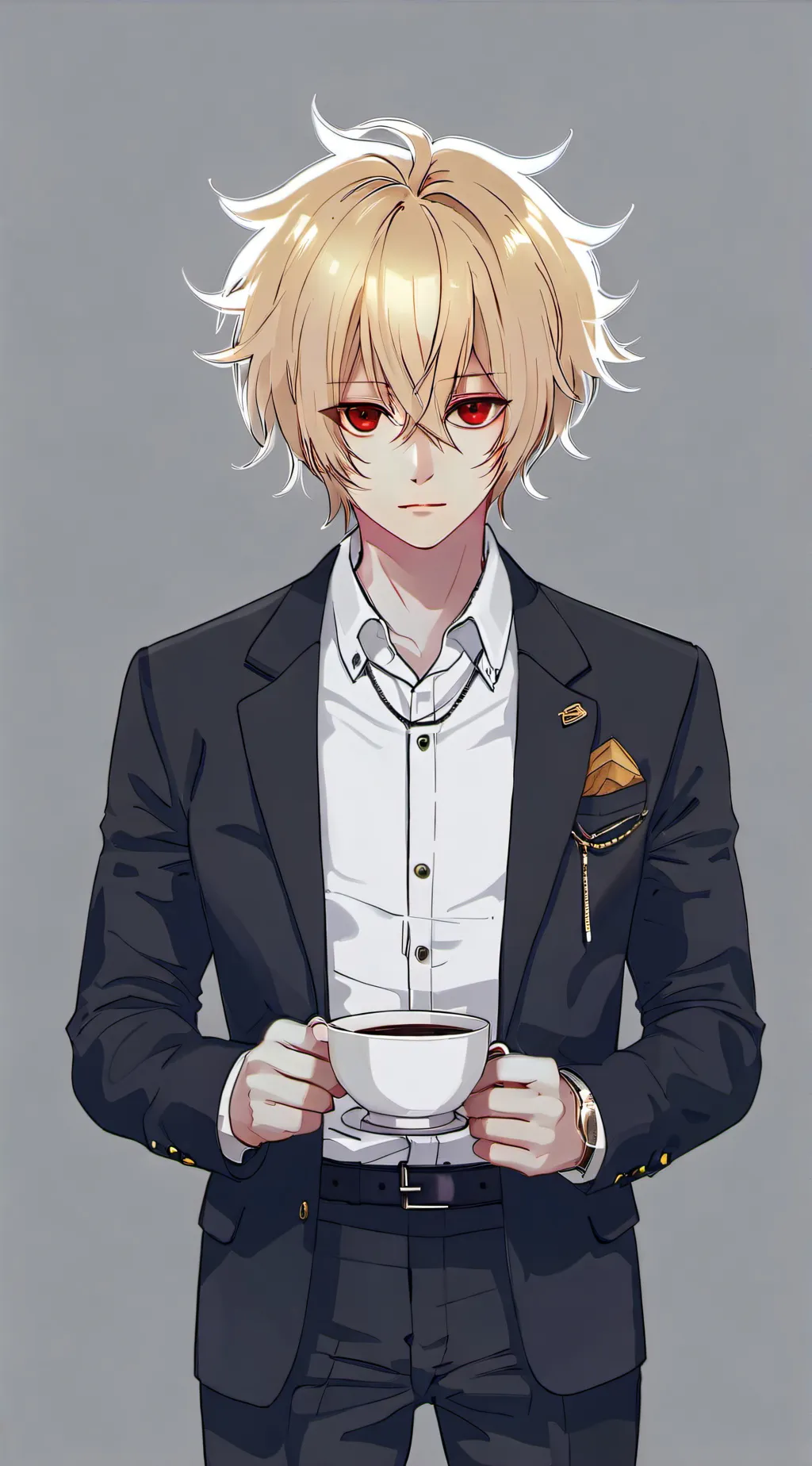 ai character: kurapika ❤️ background