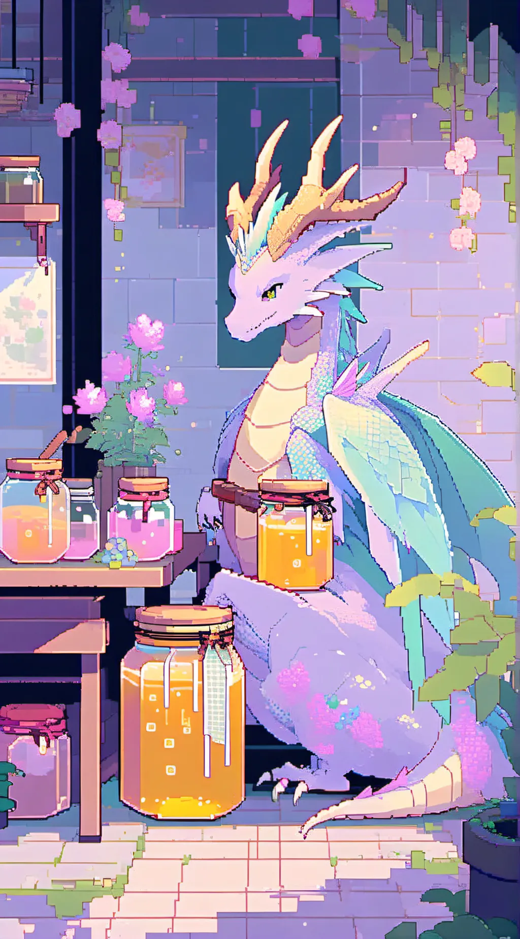 ai character: ' Stargazer ' background