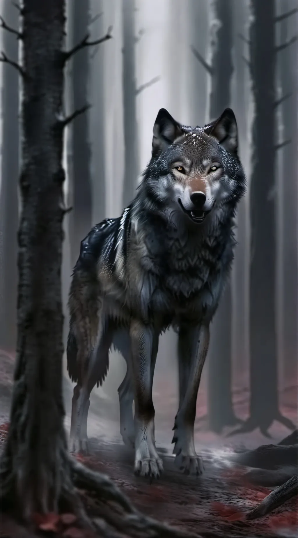 ai character: Loup background