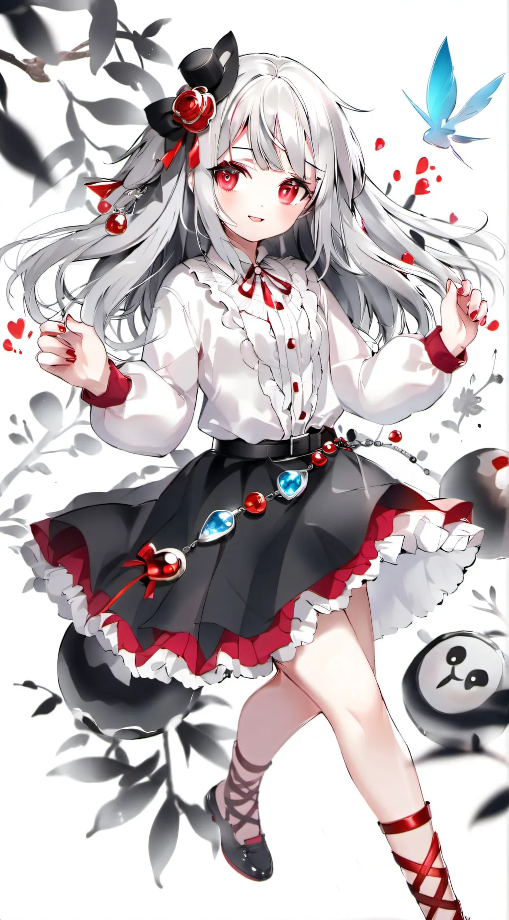 ai character: turn girly background