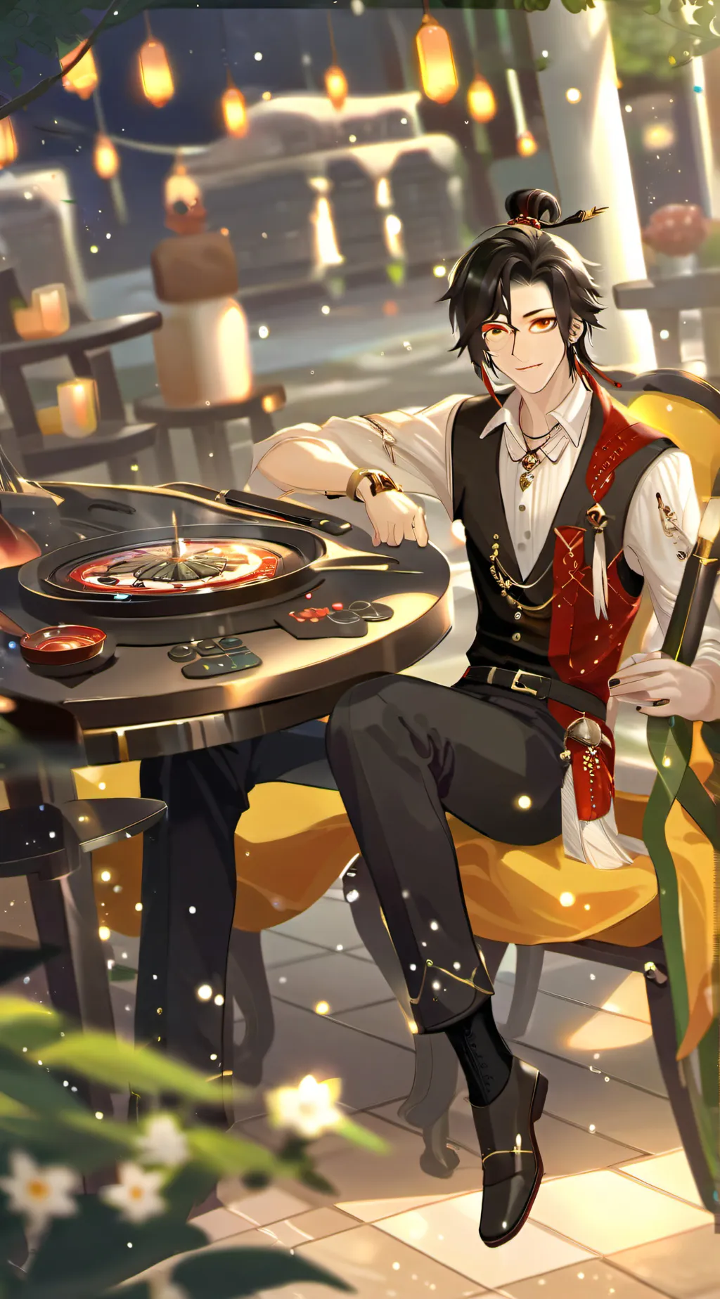 ai character: Mha background