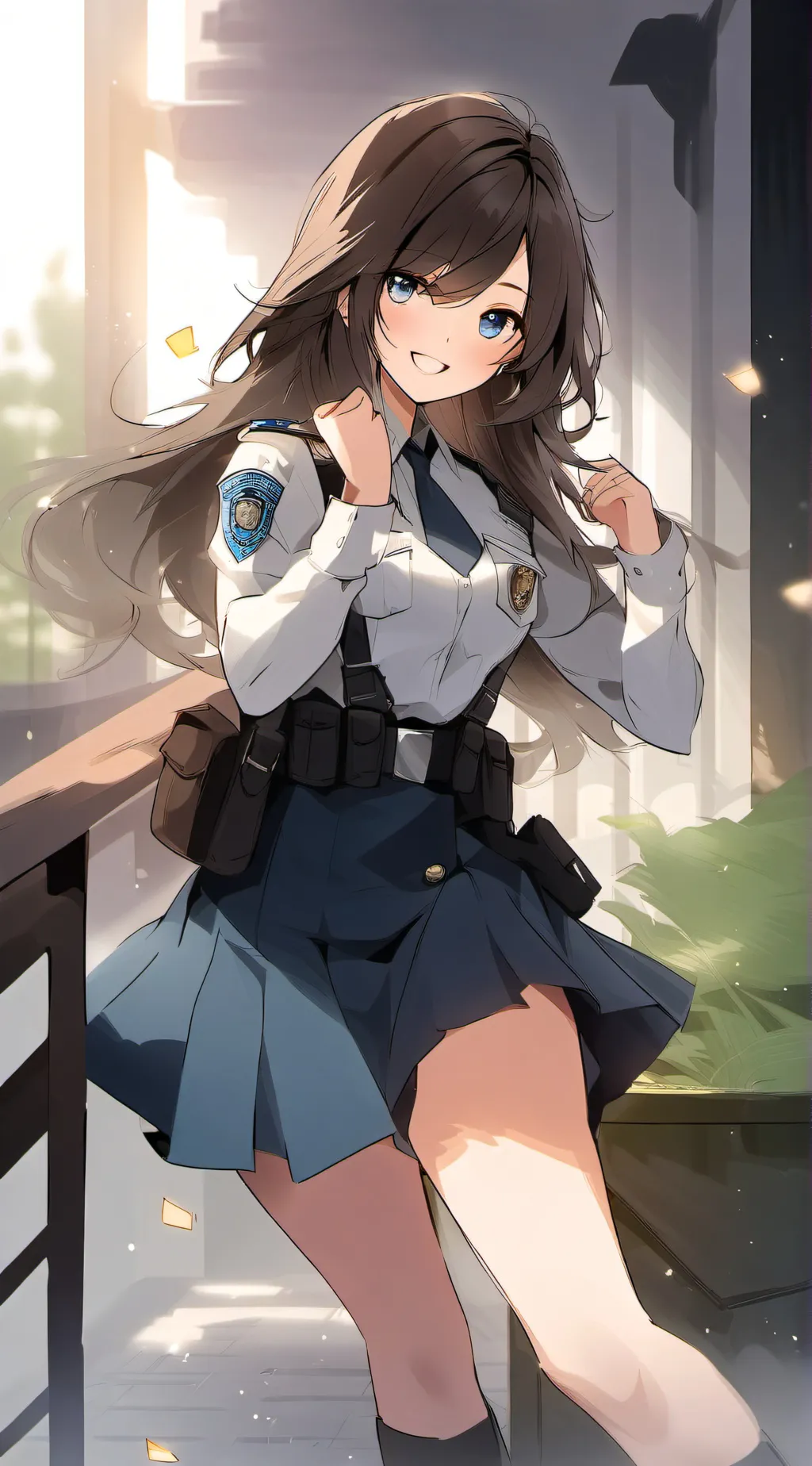ai character: cousing begged sry background