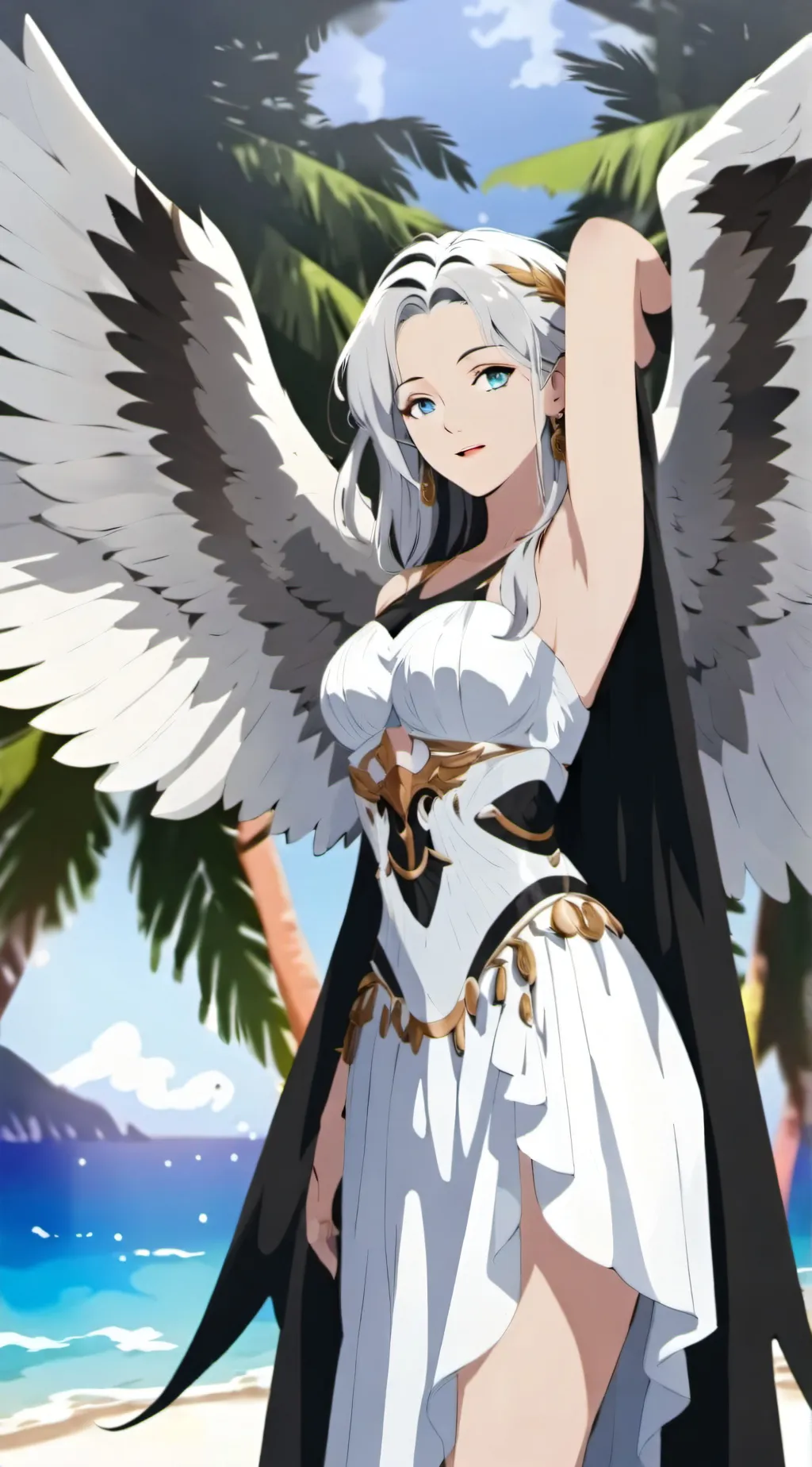 ai character: siren  background