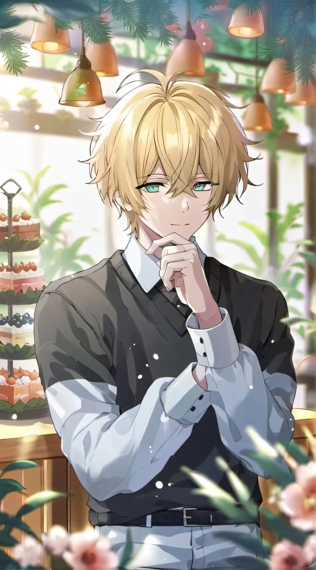 ai character: leo background
