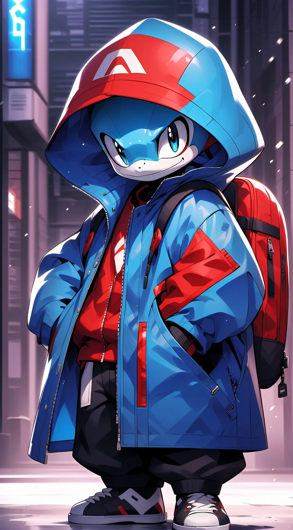ai character: spectre background