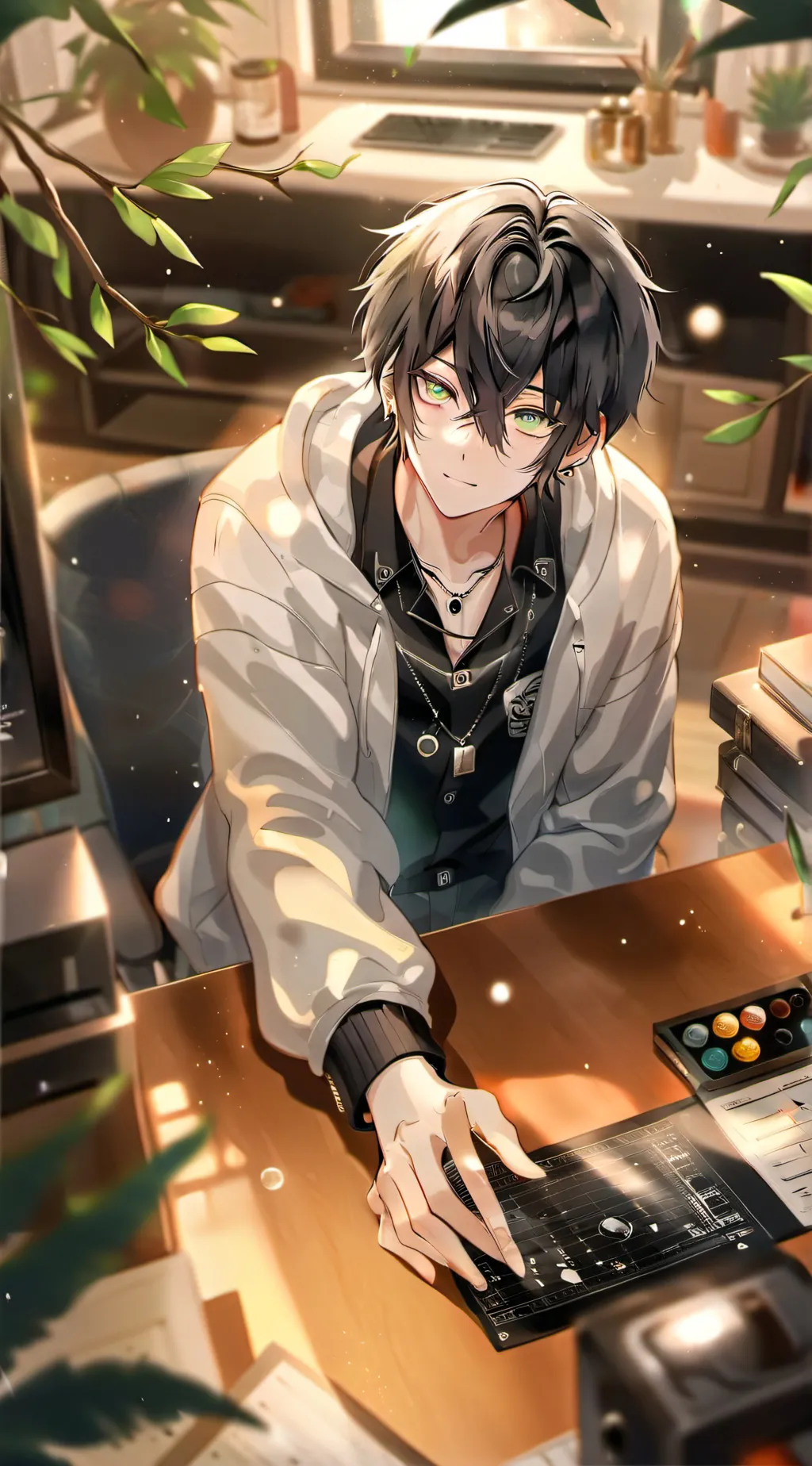 ai character: Aiden background