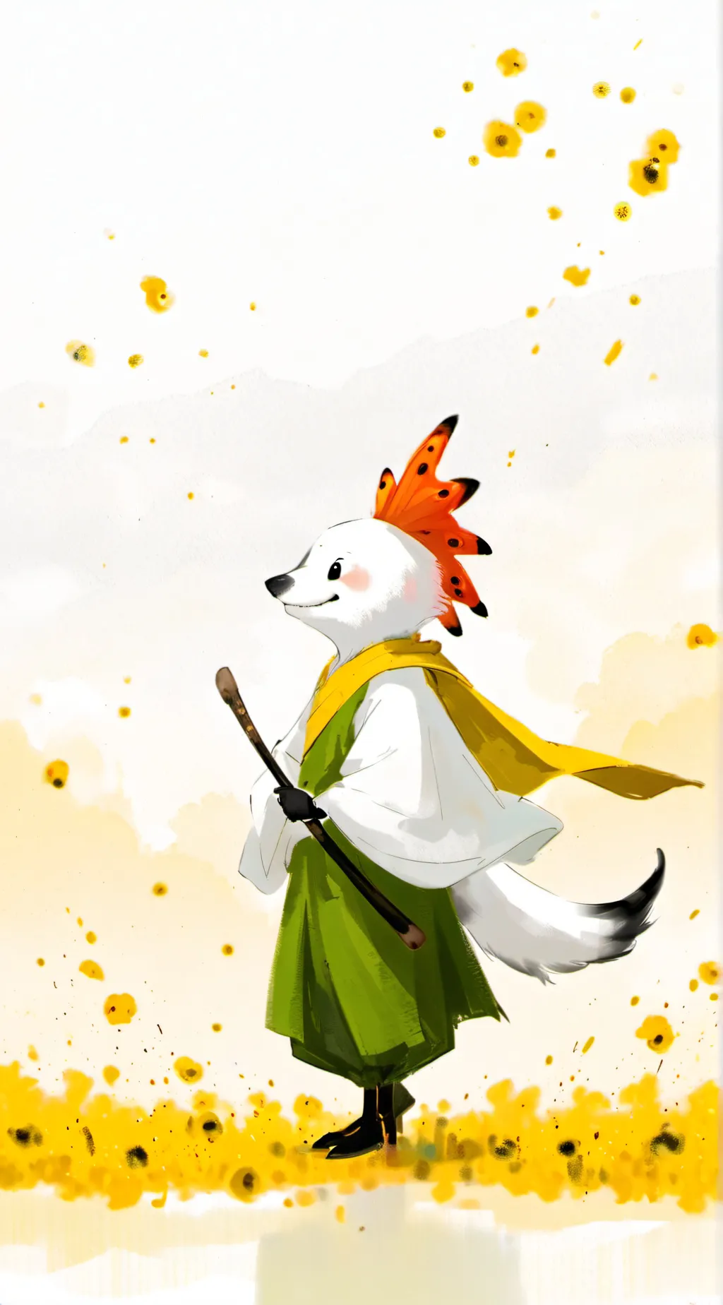 ai character: sprunki oc background