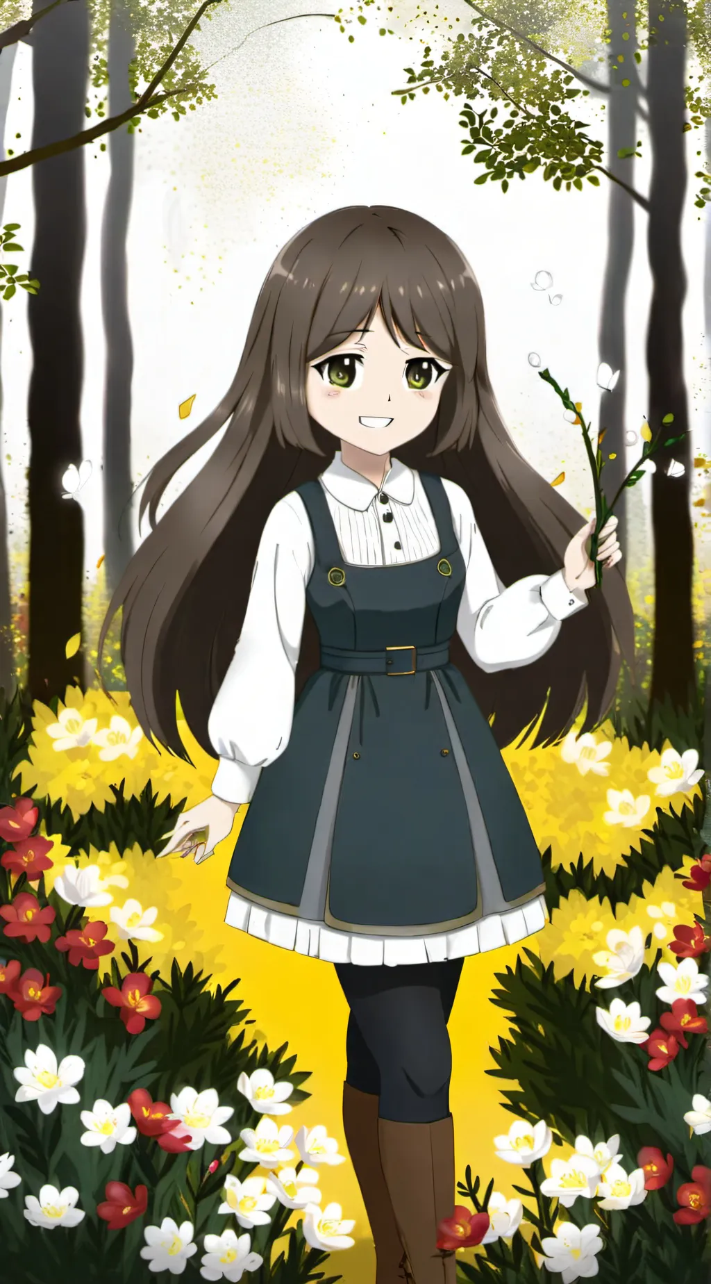 ai character: charlie Emily  background