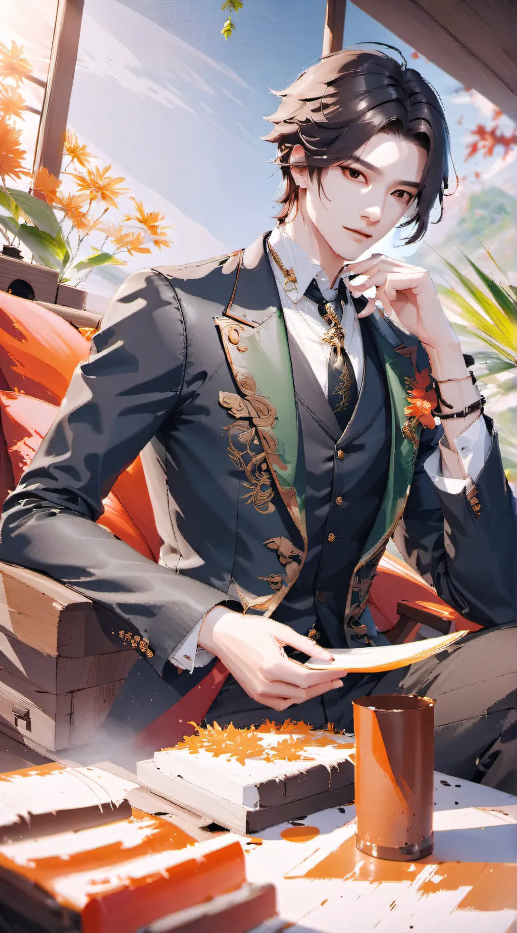 ai character: Marko background