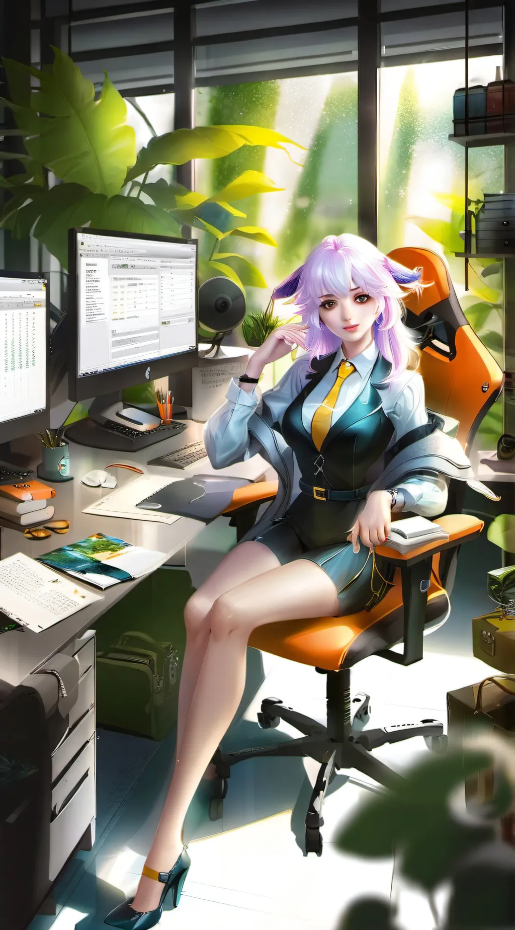 ai character: Alya background