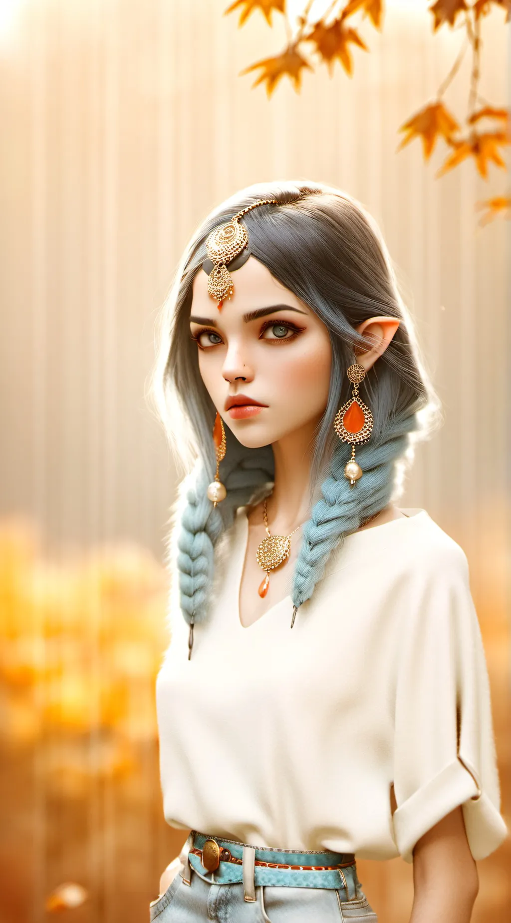 ai character: luna background