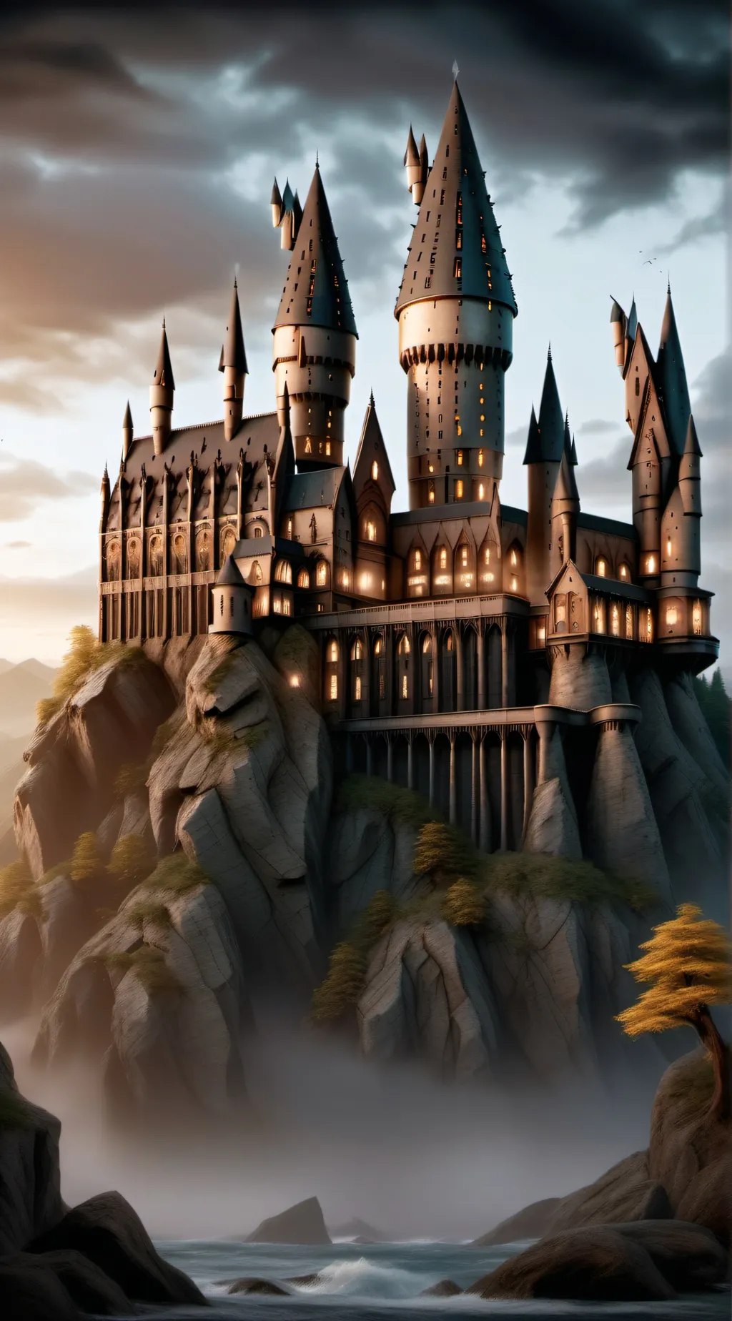 ai character: hogwartss background