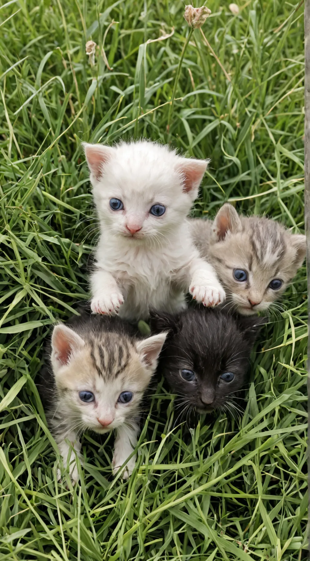 ai character: Stray Kittens background