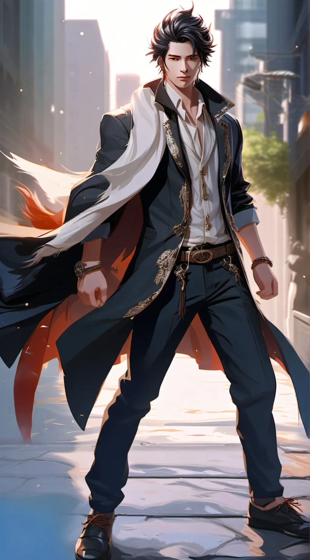 ai character: Victor background