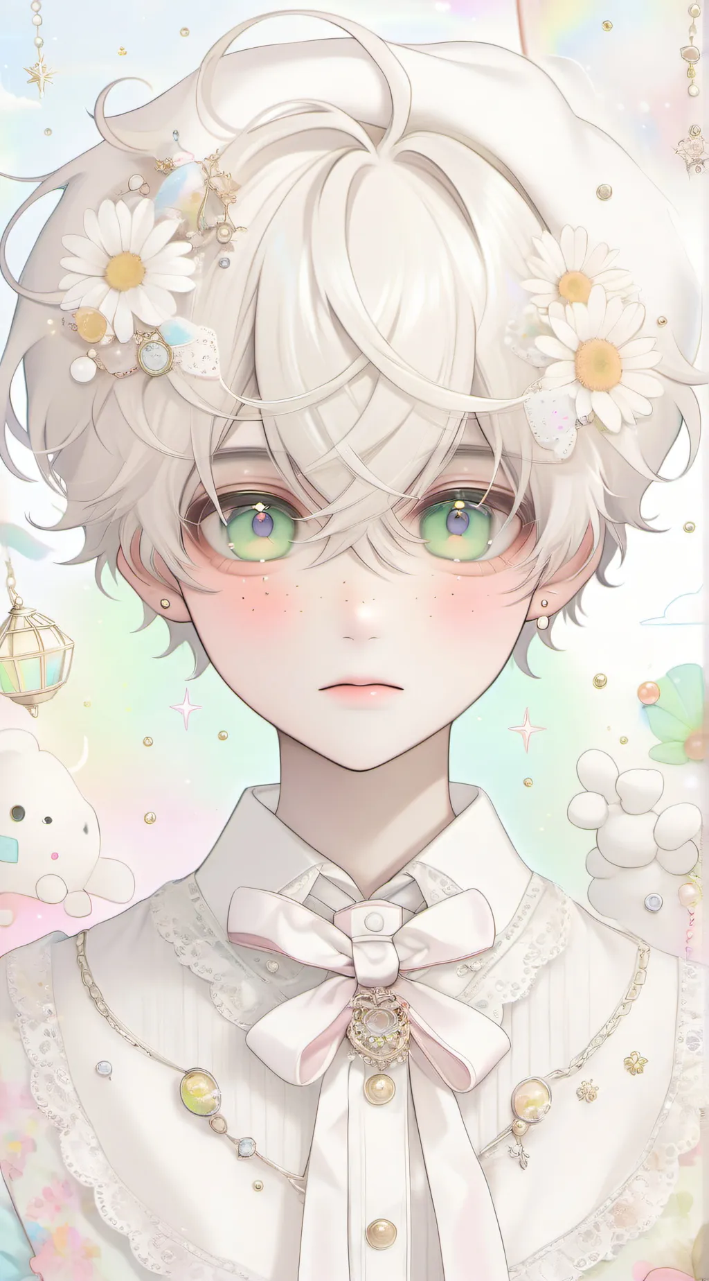 ai character: Lincoln loud background