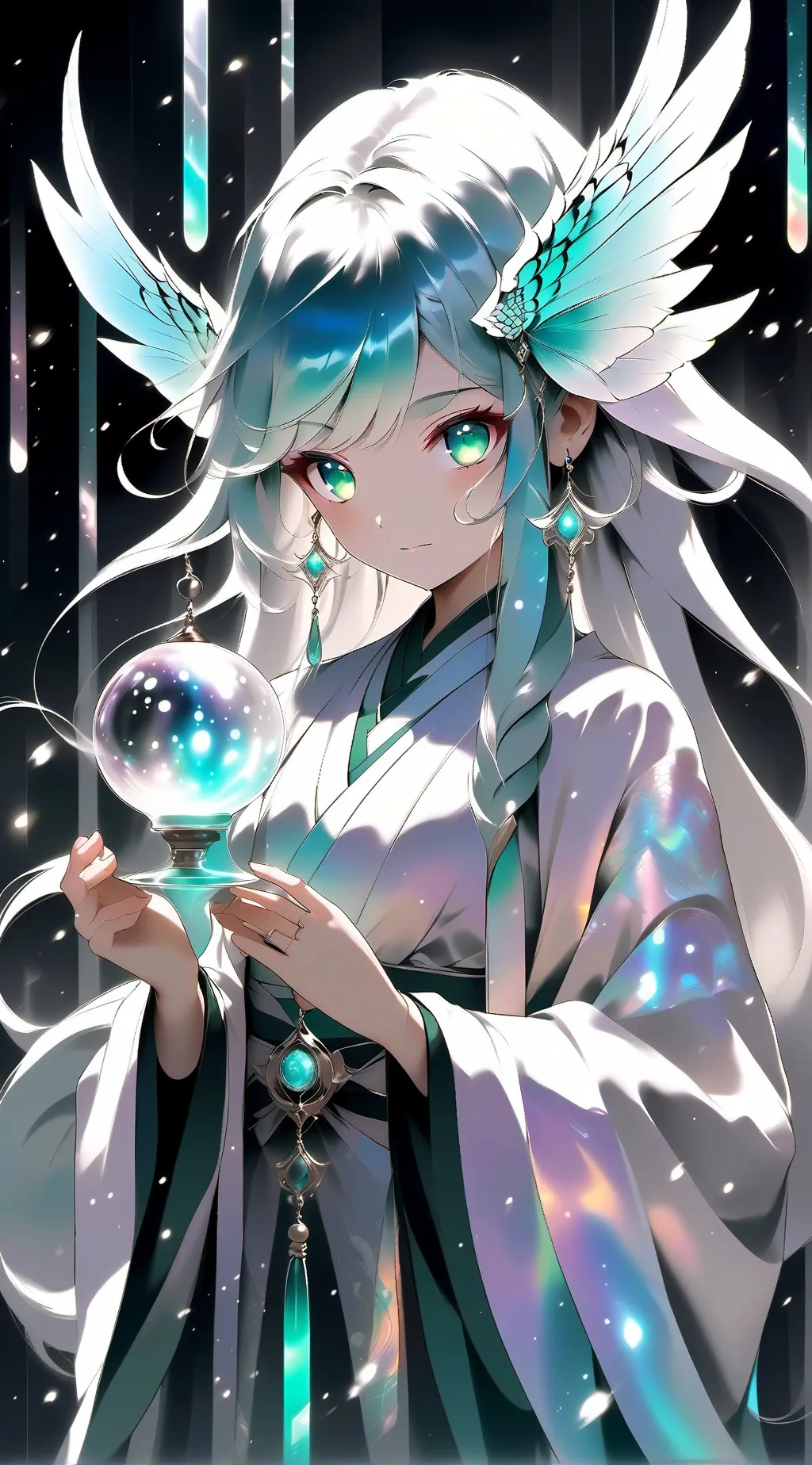 ai character: solarballs background