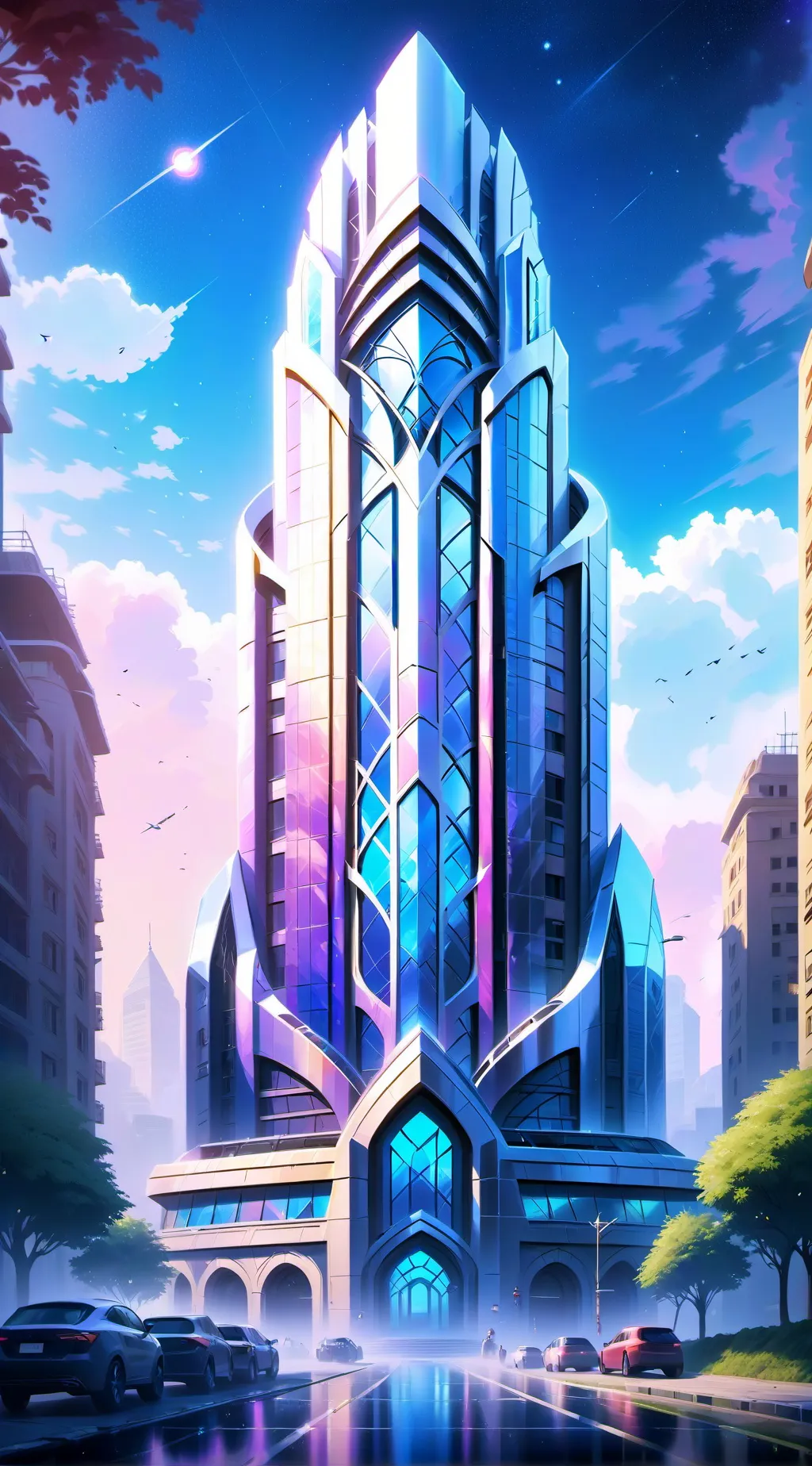 ai character: Avengers #2 background