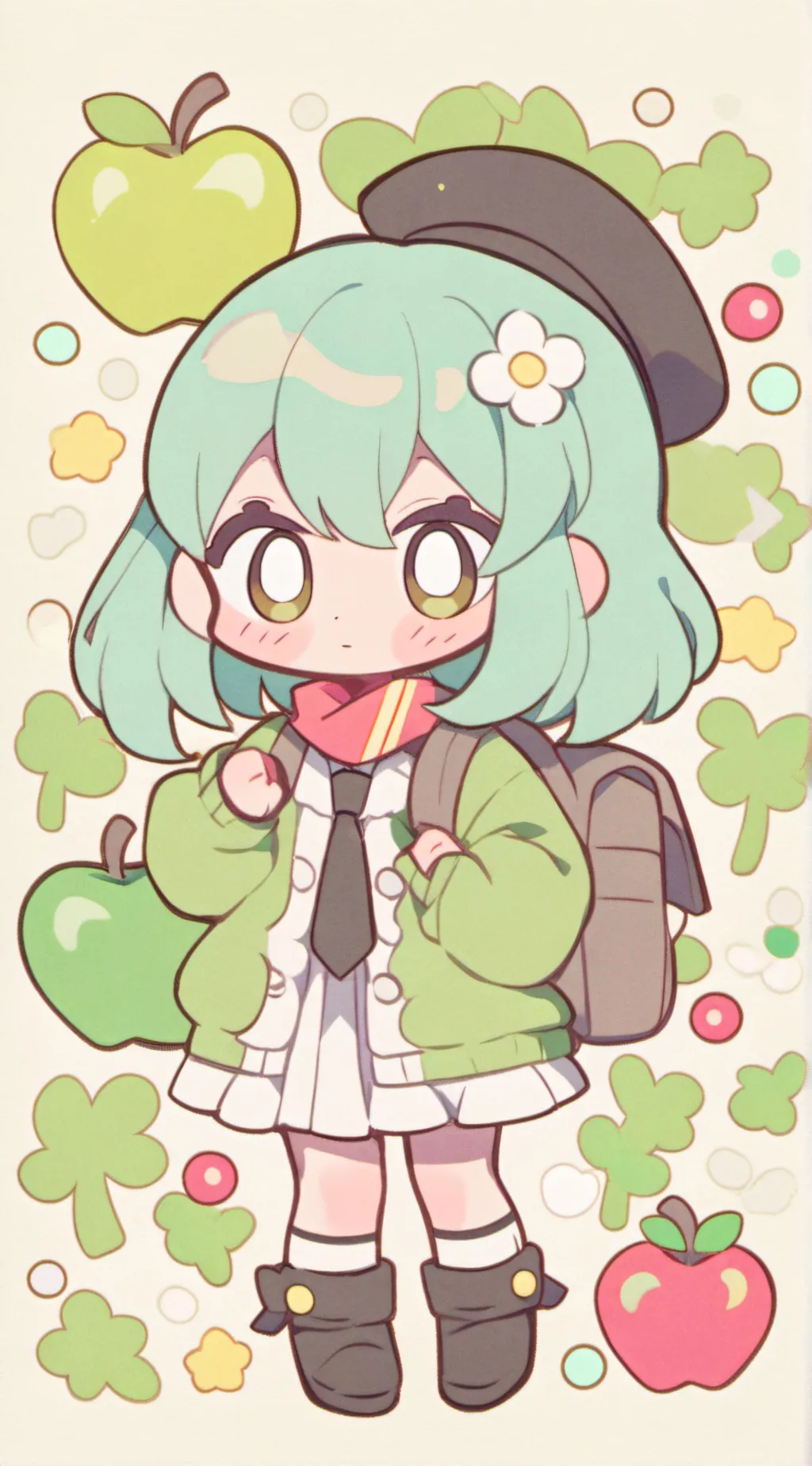 ai character: mia Lisa y lia background