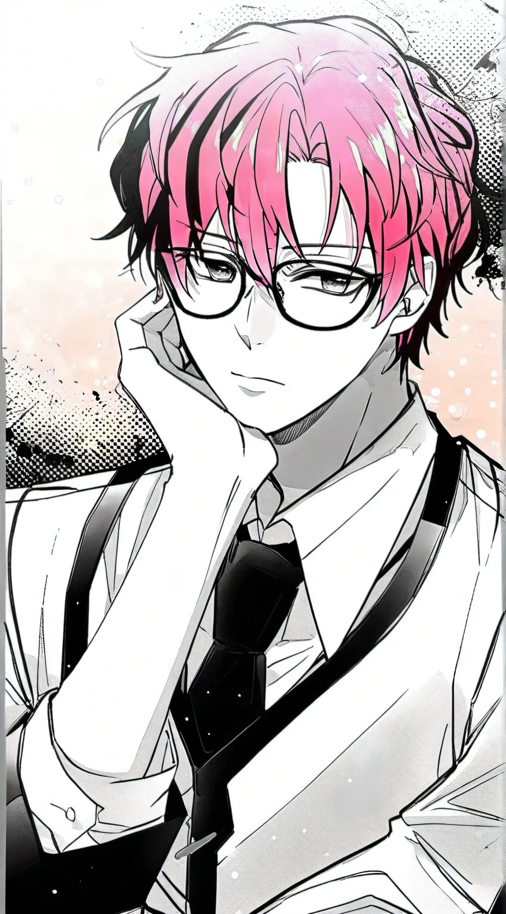 ai character: MHA ur school <3 background