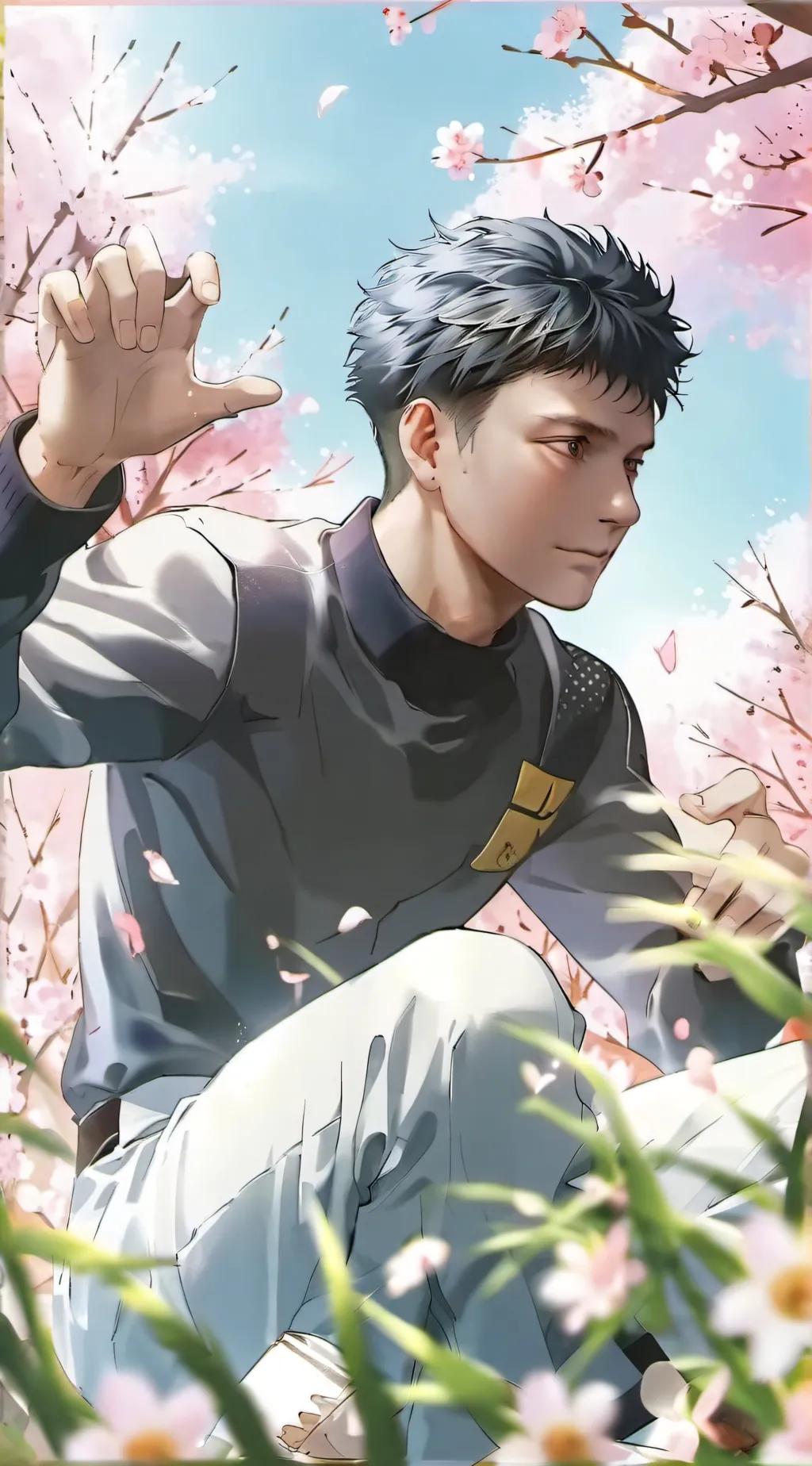 ai character: sukuna  background